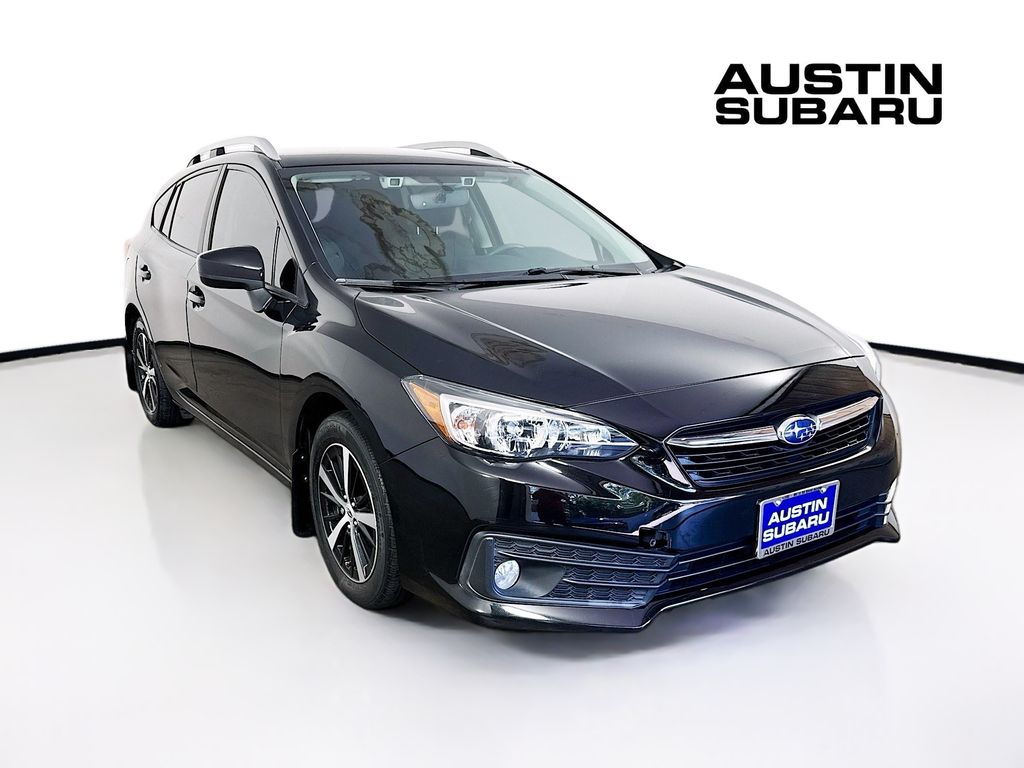 Crystal Black Silica 2021 Subaru Impreza Wagon All-Wheel Drive Continuously Variable Transmission