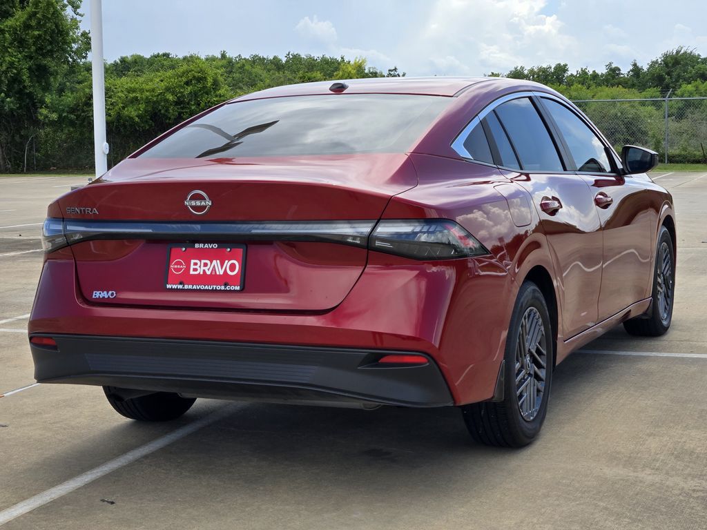 2026 Nissan Sentra SV Red at South Houston Nissan