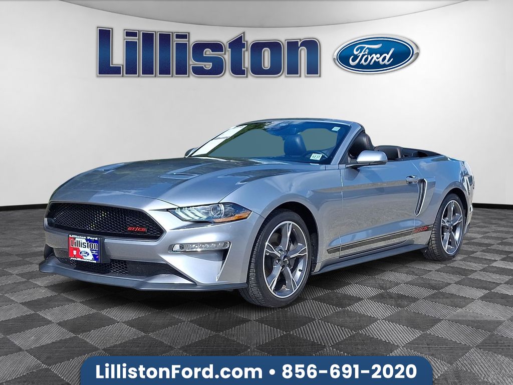 Silver Metallic 2022 Ford Mustang Convertible Rear-Wheel Drive Automatic