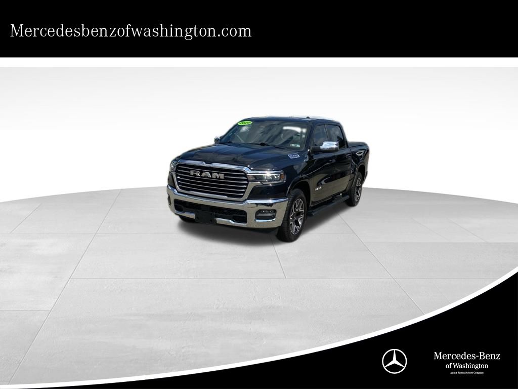 2025 Ram 1500 Laramie Black at South Hills CDJR