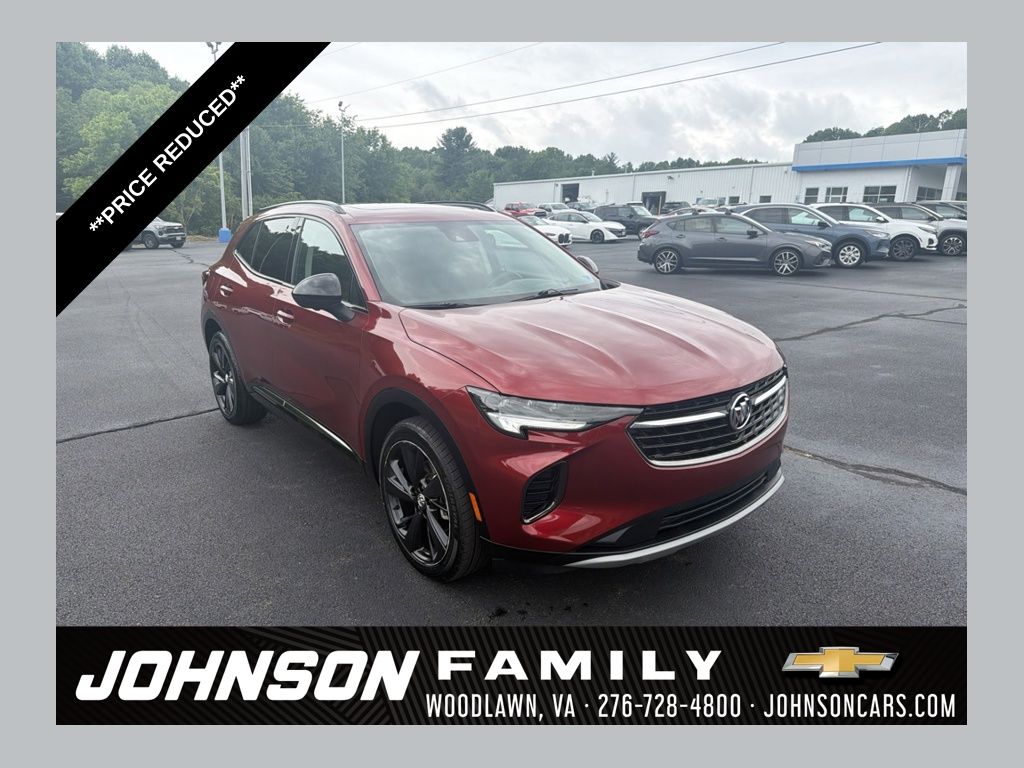 Cinnabar Metallic 2023 Buick Envision SUV / Crossover All-Wheel Drive 9-Speed Automatic