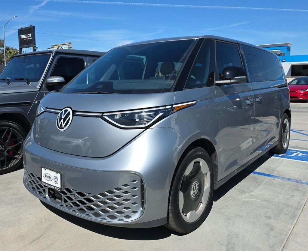 Gray 2025 Volkswagen ID.Buzz Pro S RWD Minivan Rear-Wheel Drive Automatic