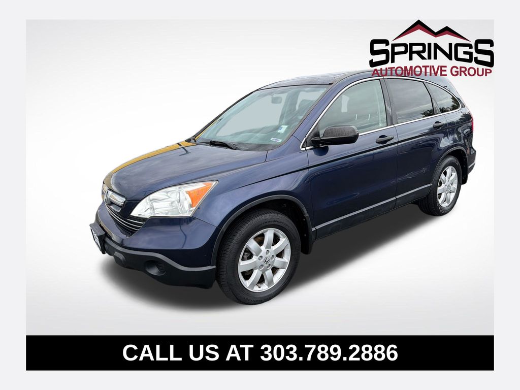 Blue 2008 Honda CR-V SUV / Crossover All-Wheel Drive 5-Speed Automatic