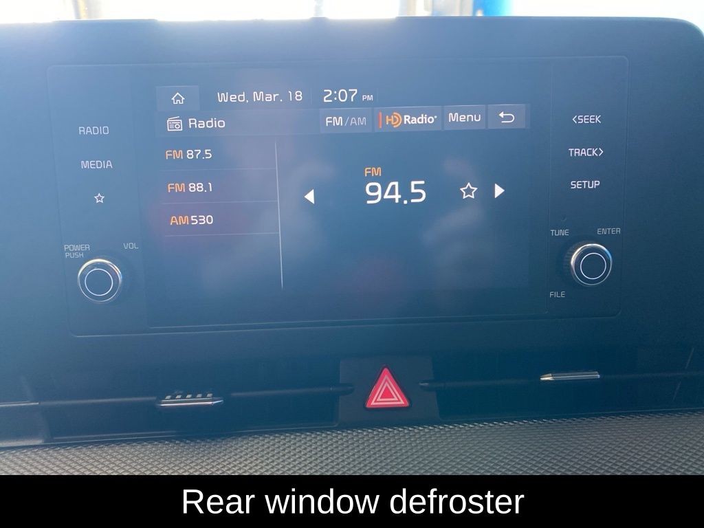 Used 2025 Black Kia LX image 2