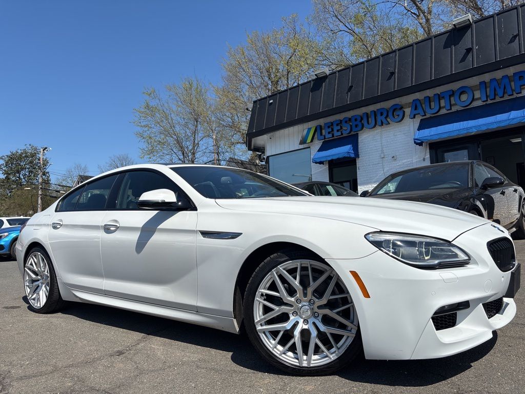 Alpine White 2018 BMW 6 Series 640i xDrive Gran Coupe AWD Sedan All-Wheel Drive 8-Speed Automatic