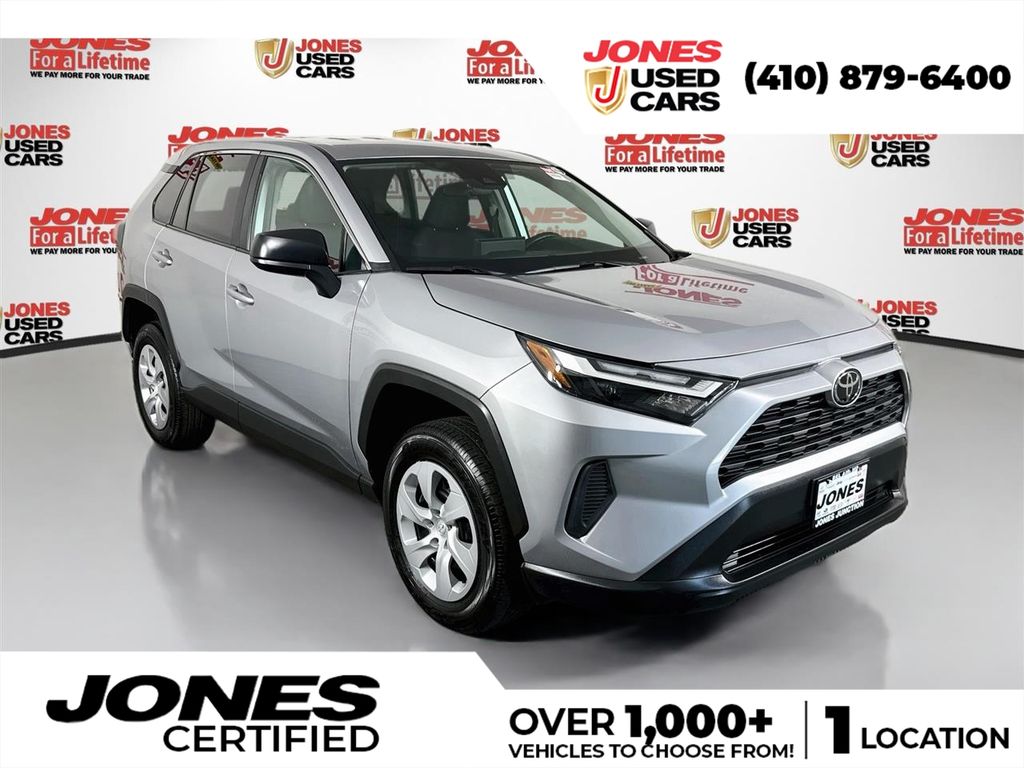 Silver Sky Metallic 2025 Toyota RAV4 SUV / Crossover All-Wheel Drive 8-Speed Automatic