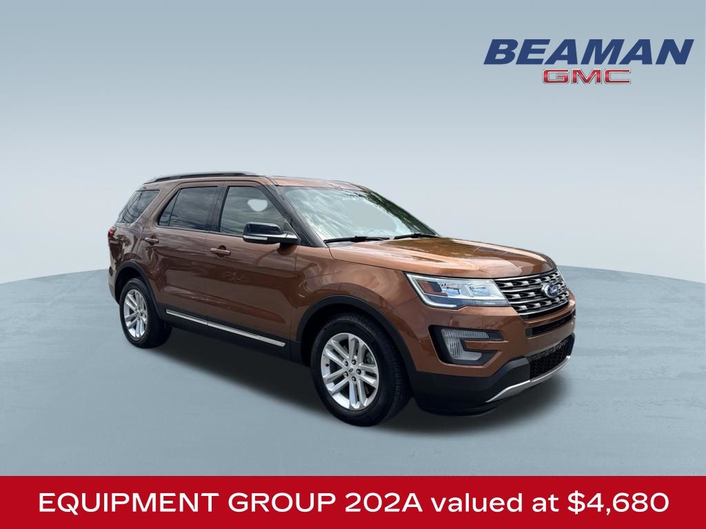 Canyon Ridge Metallic 2017 Ford Explorer SUV / Crossover Front-Wheel Drive 6-Speed Automatic