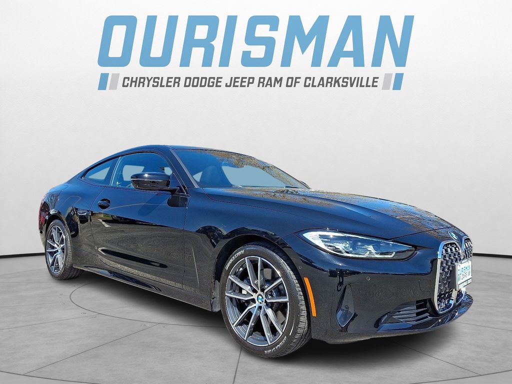 Jet Black 2021 BMW 4 Series 430i Coupe xDrive Coupe All-Wheel Drive 8-Speed Automatic