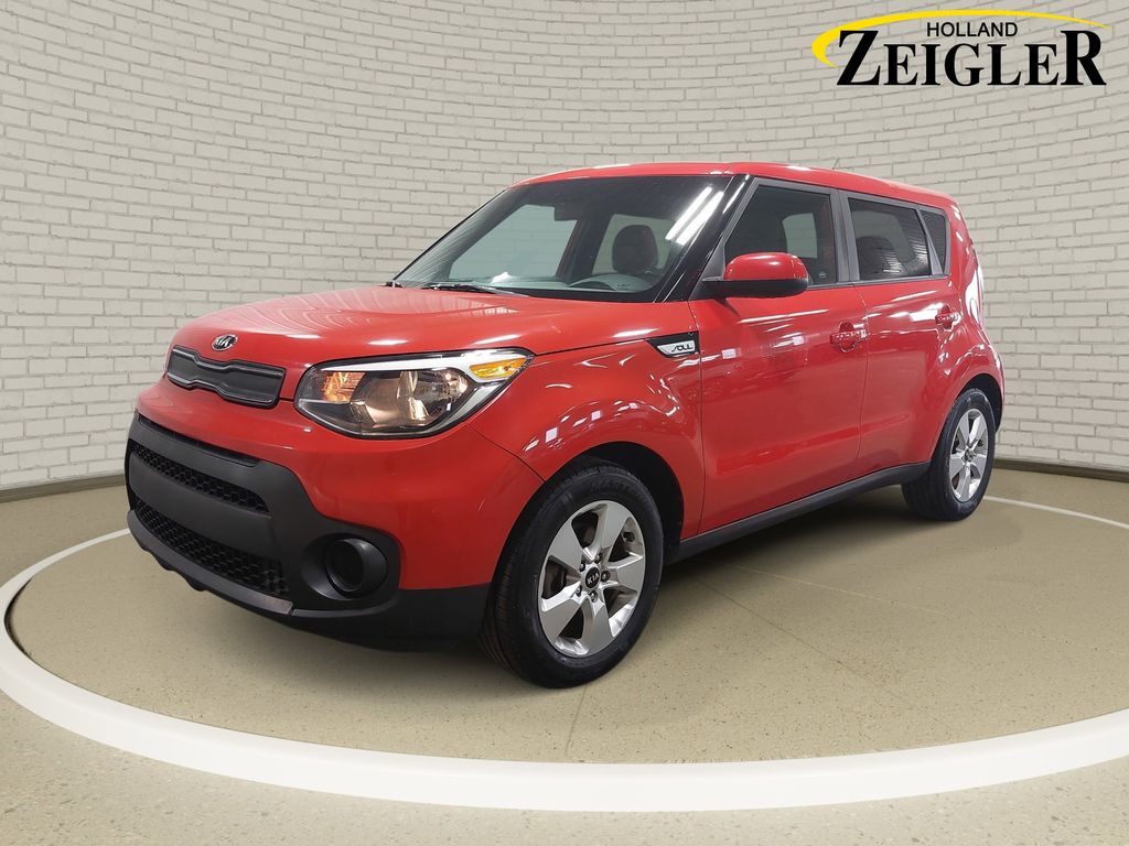 Inferno Red 2019 Kia Soul Base FWD Wagon Front-Wheel Drive 6-Speed Automatic