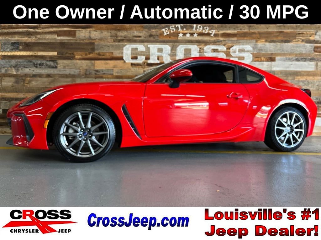 Red 2023 Subaru BRZ Coupe Rear-Wheel Drive 6-Speed Automatic