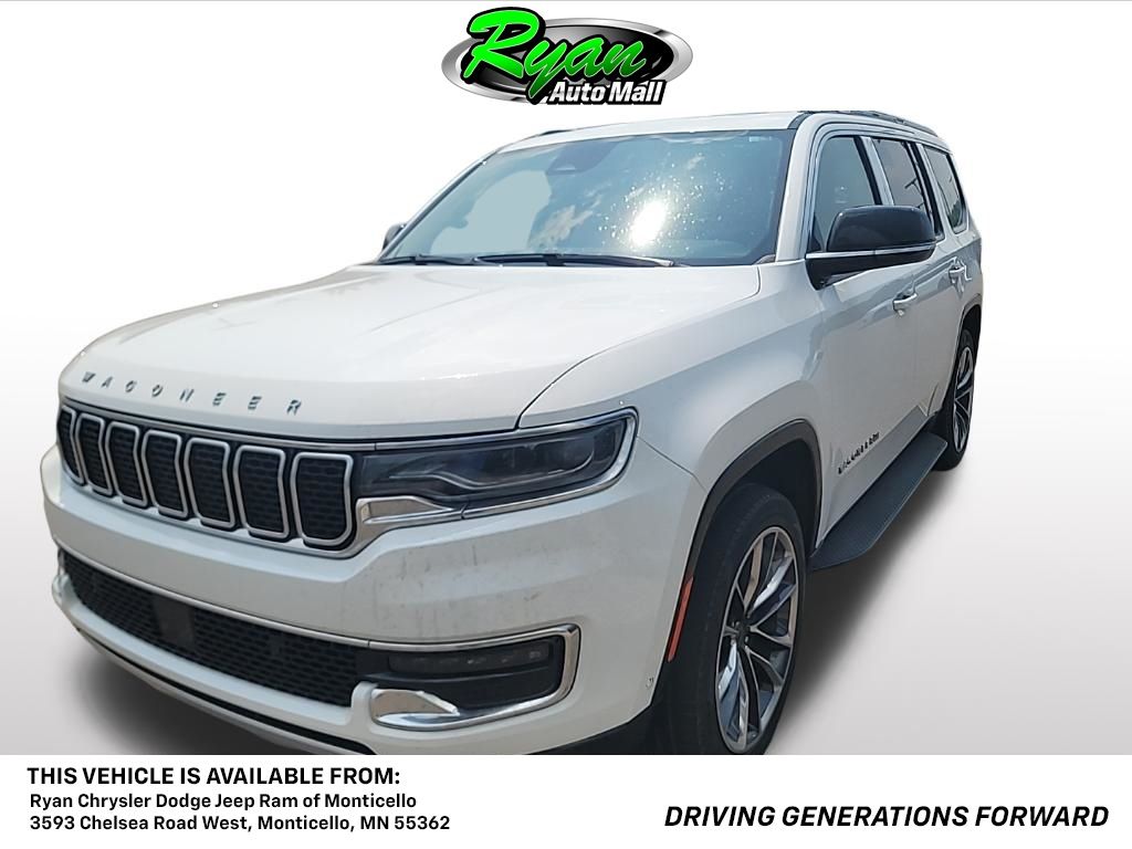 Bright White Clearcoat 2024 Jeep Wagoneer SUV / Crossover Four-Wheel Drive 8-Speed Automatic