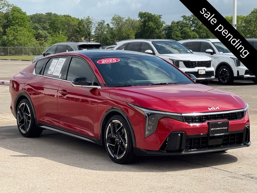 2025 Kia K4 GT-Line Red at DeMontrond Automotive Group