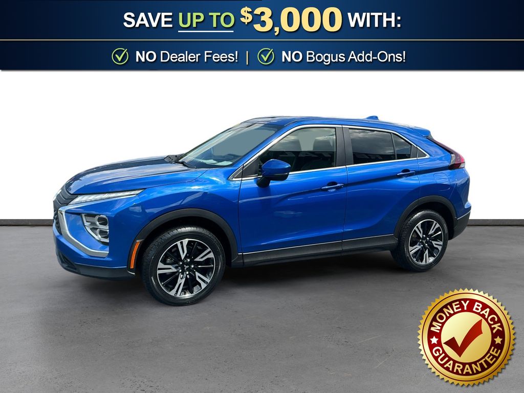 Blue 2024 Mitsubishi Eclipse Cross SE S-AWC SUV / Crossover All-Wheel Drive Continuously Variable Transmission
