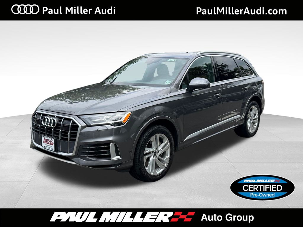Samurai Gray Metallic 2021 Audi Q7 quattro Premium Plus 55 TFSI SUV / Crossover All-Wheel Drive 8-Speed Automatic