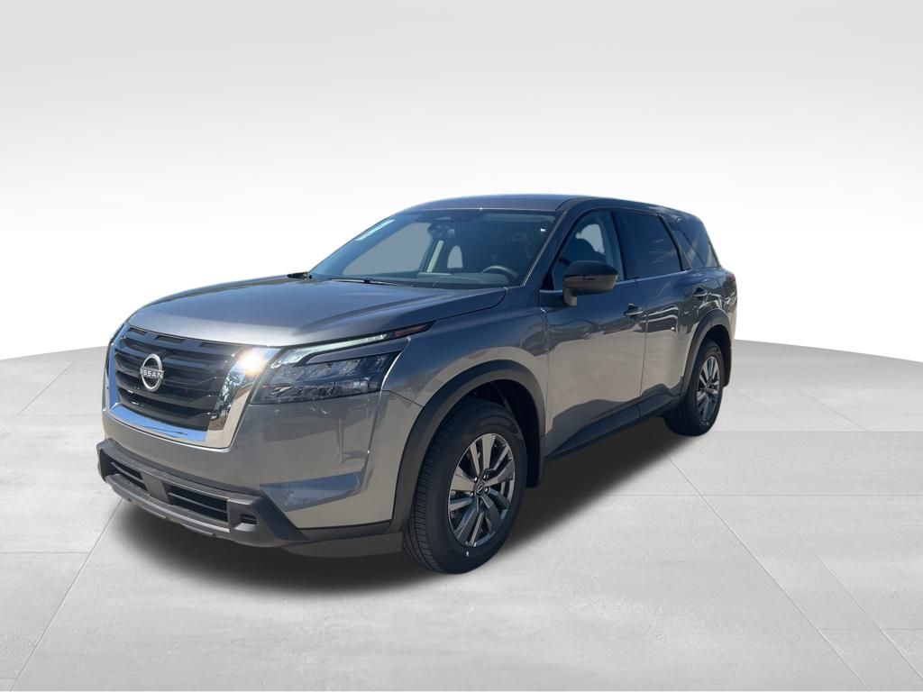 2025 Gun Metallic Nissan Pathfinder S FWD SUV