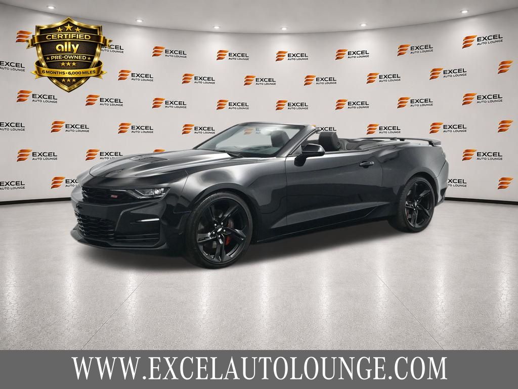 Black 2019 Chevrolet Camaro Convertible Rear-Wheel Drive Automatic