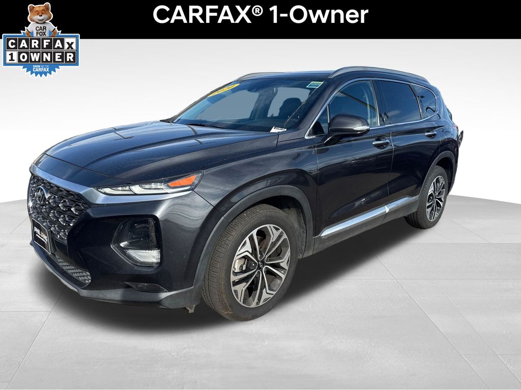 Portofino Gray 2020 Hyundai Santa Fe SUV / Crossover All-Wheel Drive 8-Speed Automatic