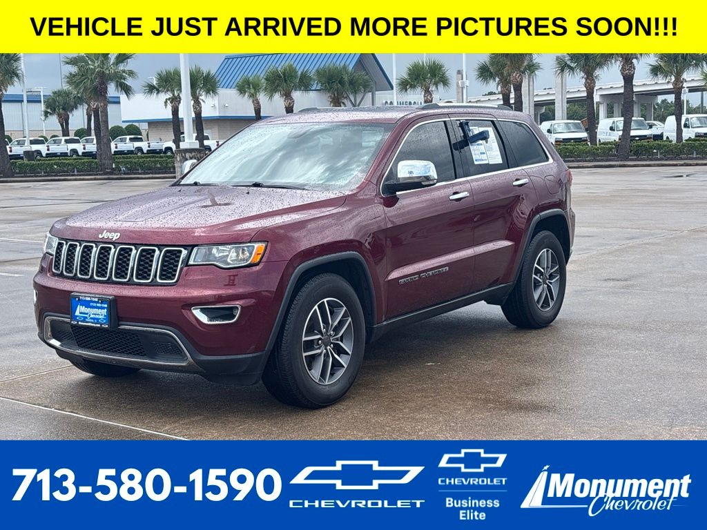 2021 Jeep Grand Cherokee Limited Red at Emmons Autoplex