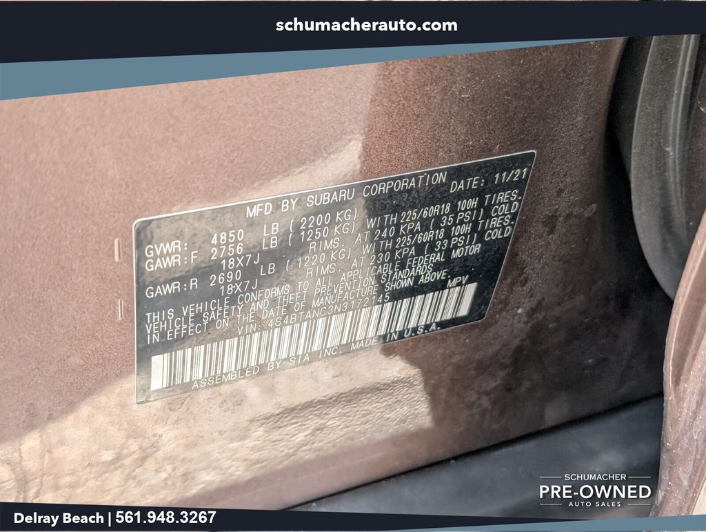 used 2022 Subaru Outback car, priced at $21,868
