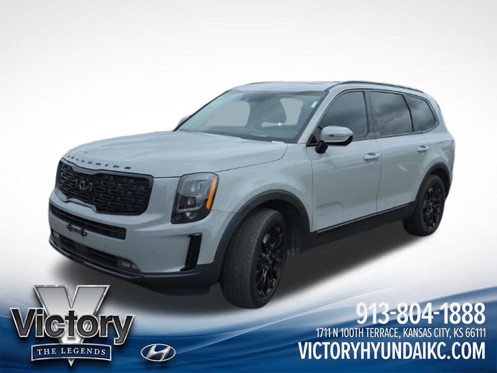 Wolf Gray 2022 Kia Telluride SUV / Crossover All-Wheel Drive 8-Speed Automatic