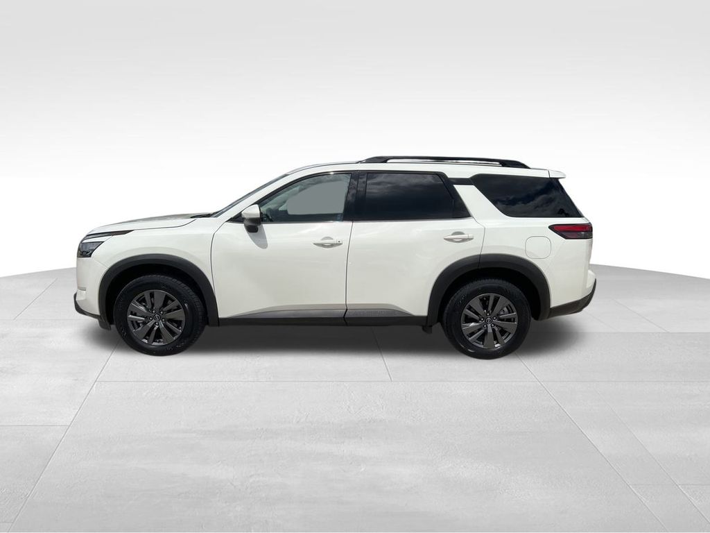 2024 Glacier White Nissan Pathfinder SV FWD SUV