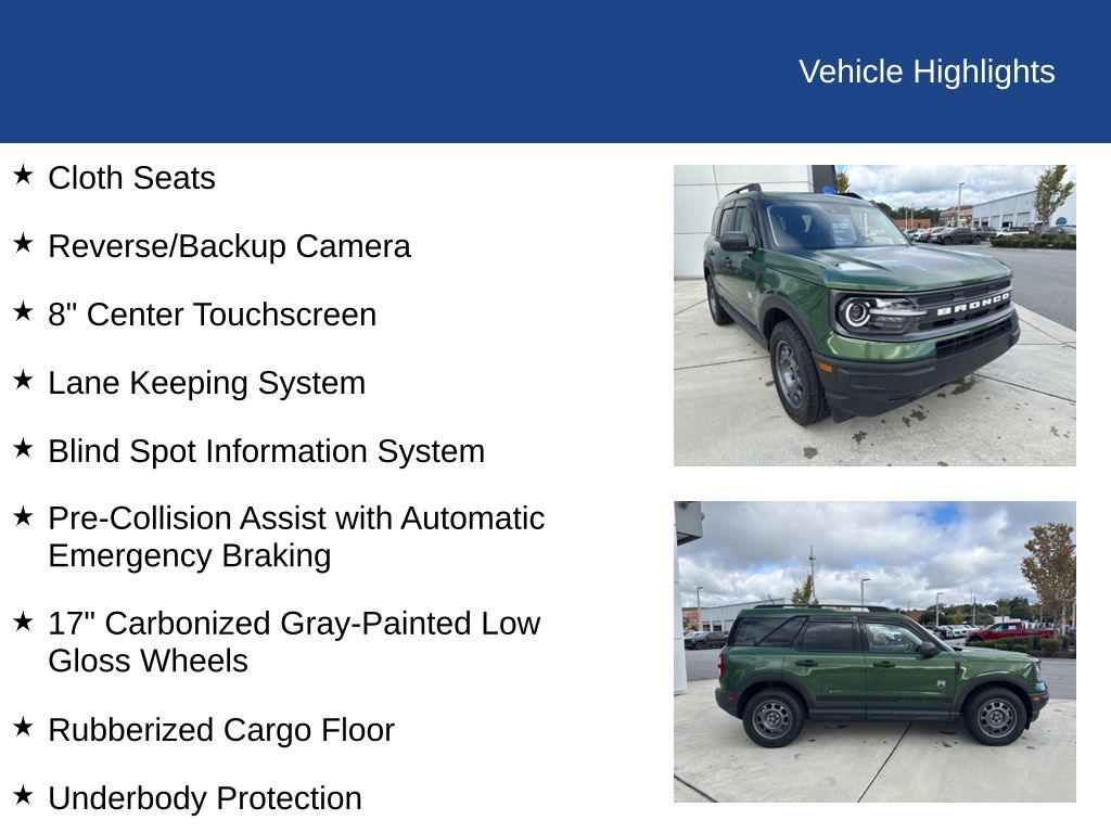 2024 Ford Bronco Sport Big Bend