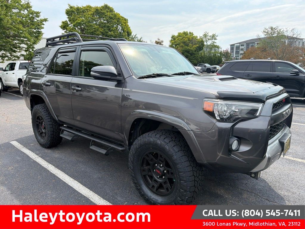 Magnetic Gray Metallic 2019 Toyota 4Runner SUV / Crossover Four-Wheel Drive 5-Speed Automatic Overdrive