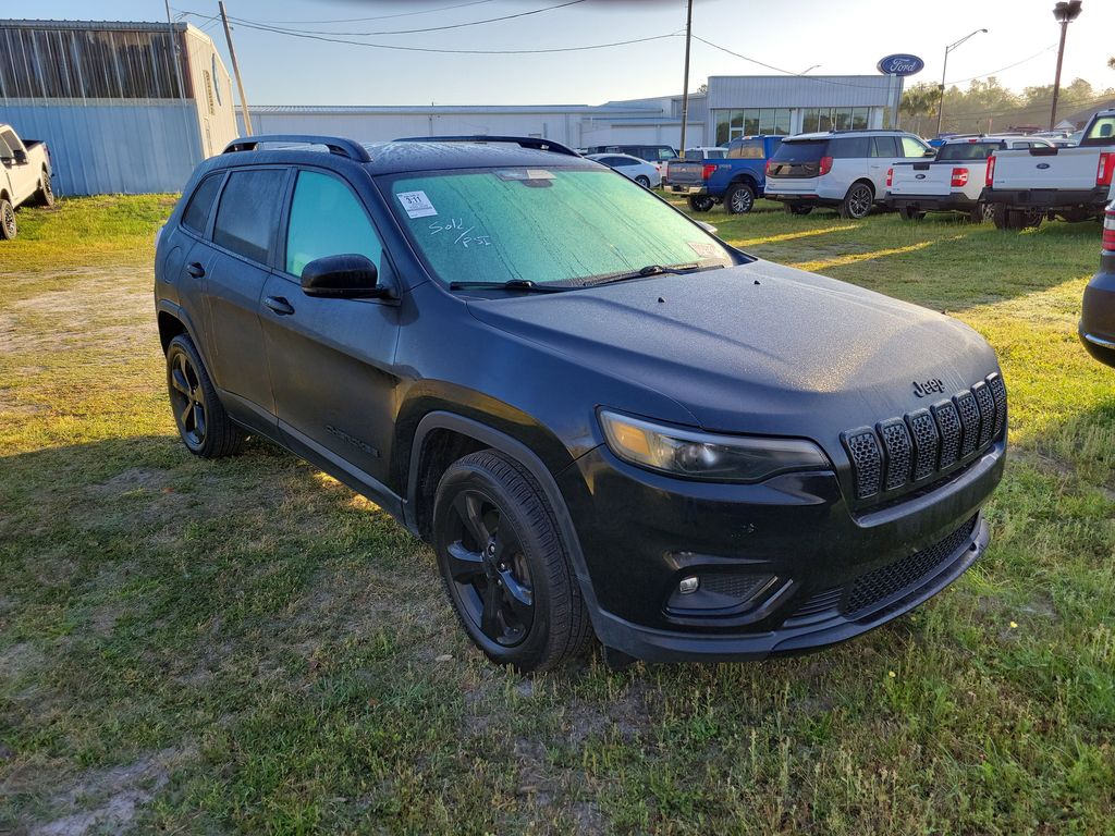 Diamond Black Crystal Pearlcoat 2020 Jeep Cherokee Altitude FWD SUV / Crossover Front-Wheel Drive 9-Speed Automatic