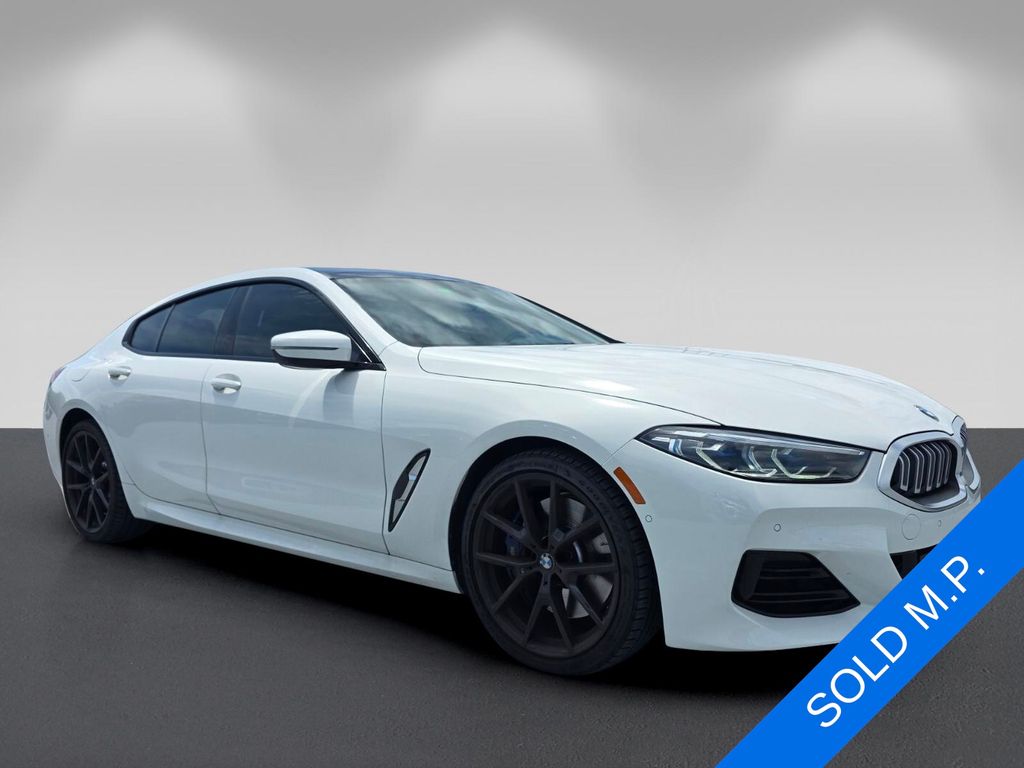 Alpine White 2024 BMW 8 Series Coupe Rear-Wheel Drive 8-Speed Automatic