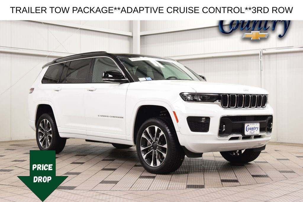 Bright White Clearcoat 2024 Jeep Grand Cherokee L SUV / Crossover Four-Wheel Drive 8-Speed Automatic