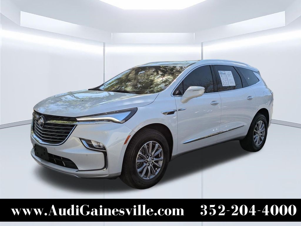 White Frost Tricoat 2024 Buick Enclave Premium FWD SUV / Crossover Front-Wheel Drive 9-Speed Automatic
