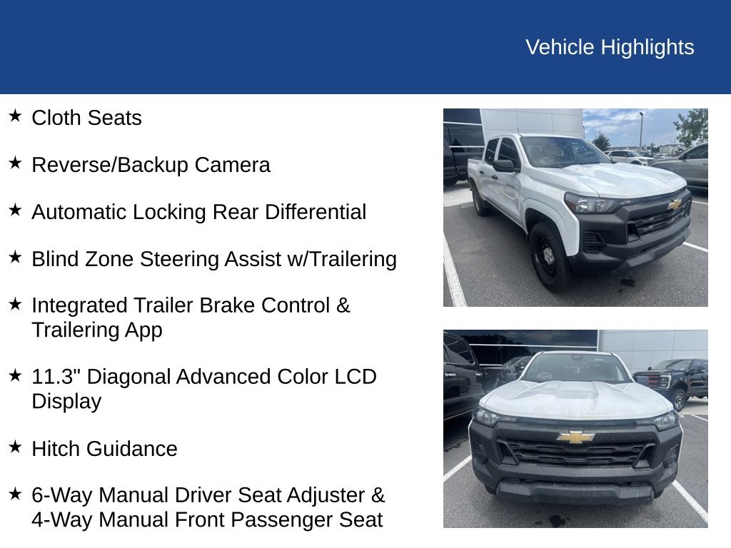 2025 Chevrolet Colorado 2WD WT