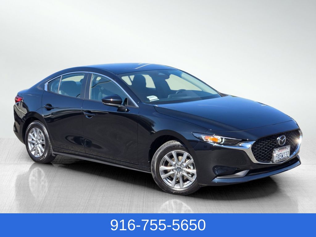 Jet Black 2026 Mazda MAZDA3 Sedan Front-Wheel Drive 6-Speed Automatic