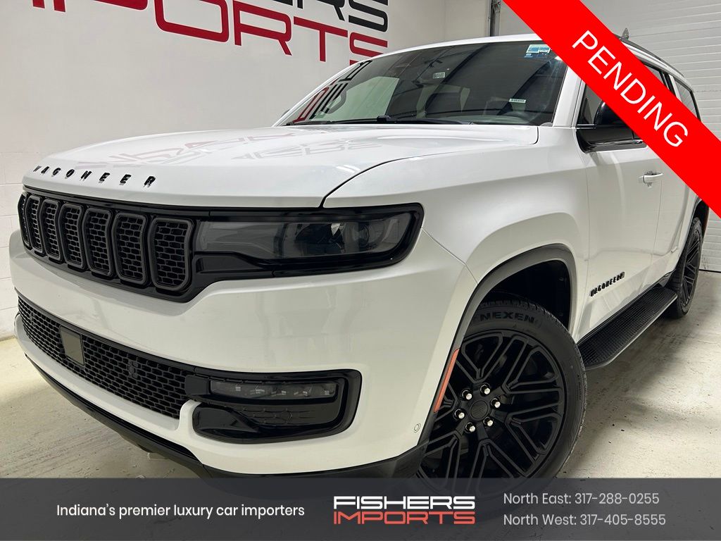 Bright White Clearcoat 2024 Jeep Wagoneer SUV / Crossover Four-Wheel Drive 8-Speed Automatic