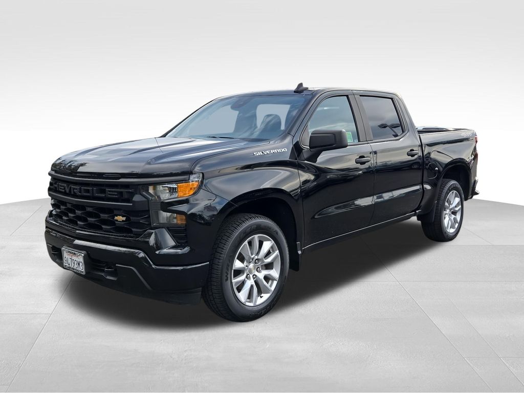 Black 2022 Chevrolet Silverado 1500 Pickup Truck Four-Wheel Drive 8-Speed Automatic