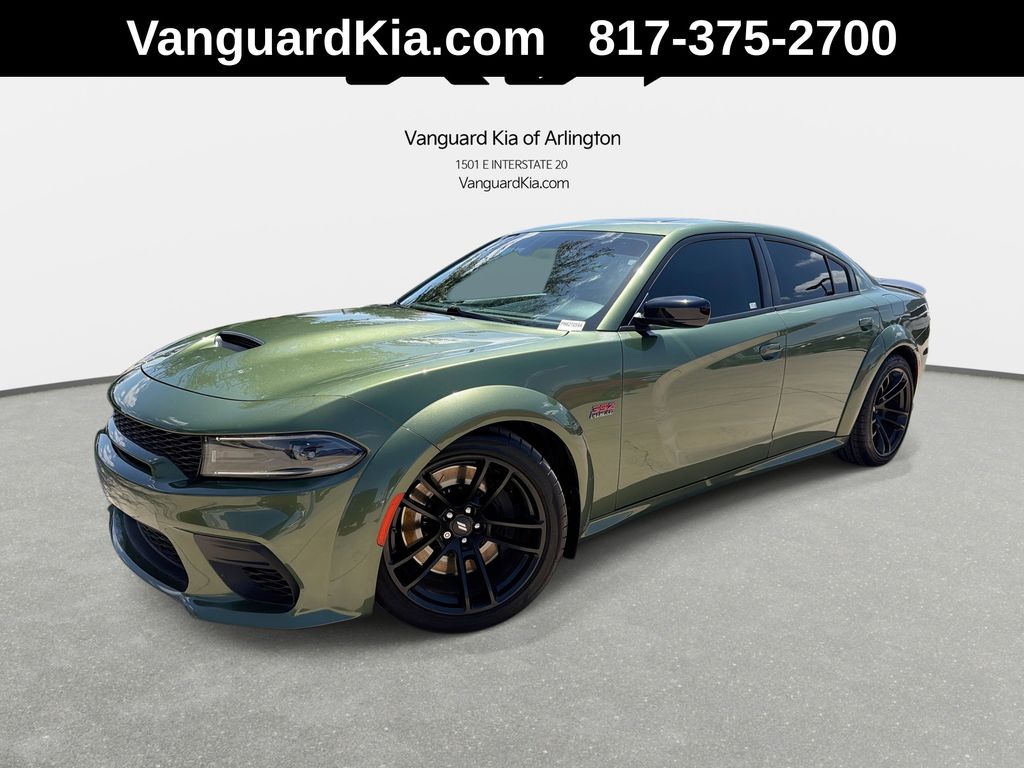 F8 Green 2023 Dodge Charger Sedan Rear-Wheel Drive 8-Speed Automatic