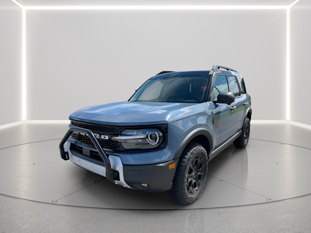 Blue (Azure Gray Metallic Tri-Coat) 2025 Ford Bronco Sport SUV / Crossover All-Wheel Drive 8-Speed Automatic
