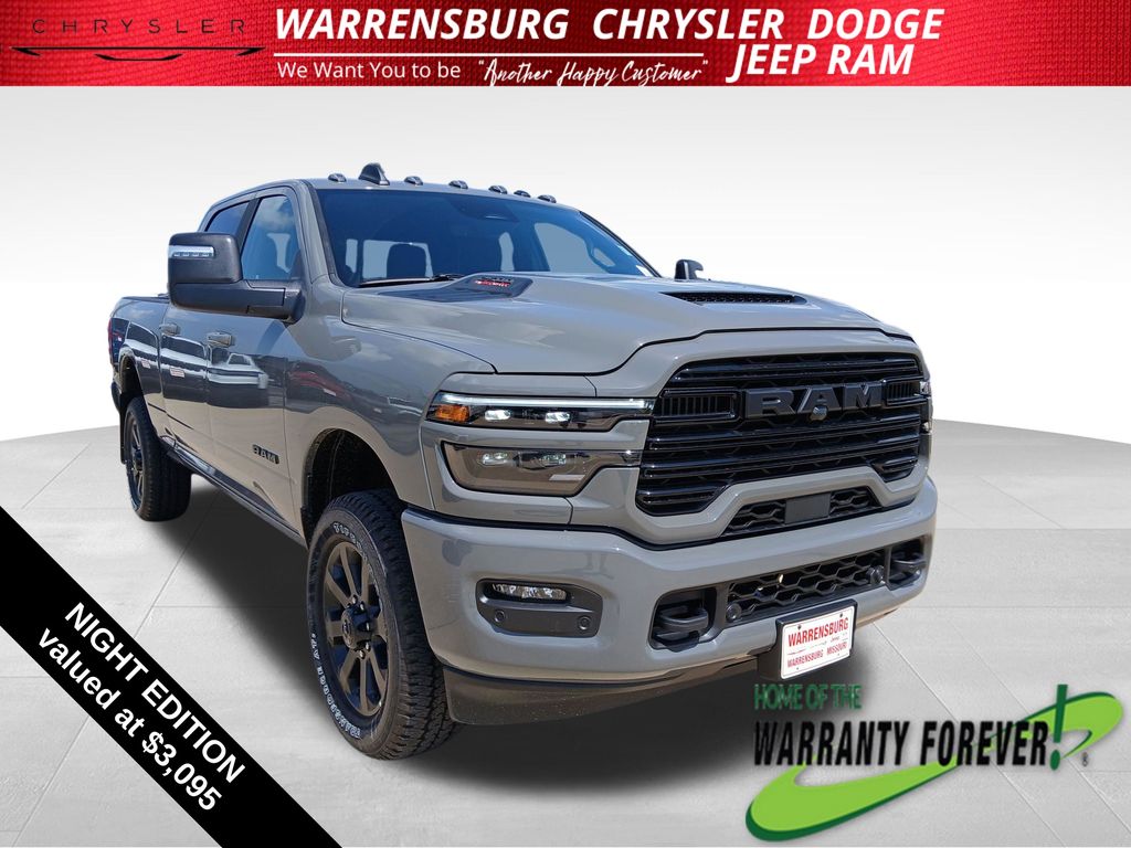 Ceramic Gray Clearcoat 2026 RAM 2500 Pickup Truck Four-Wheel Drive 8-Speed Automatic
