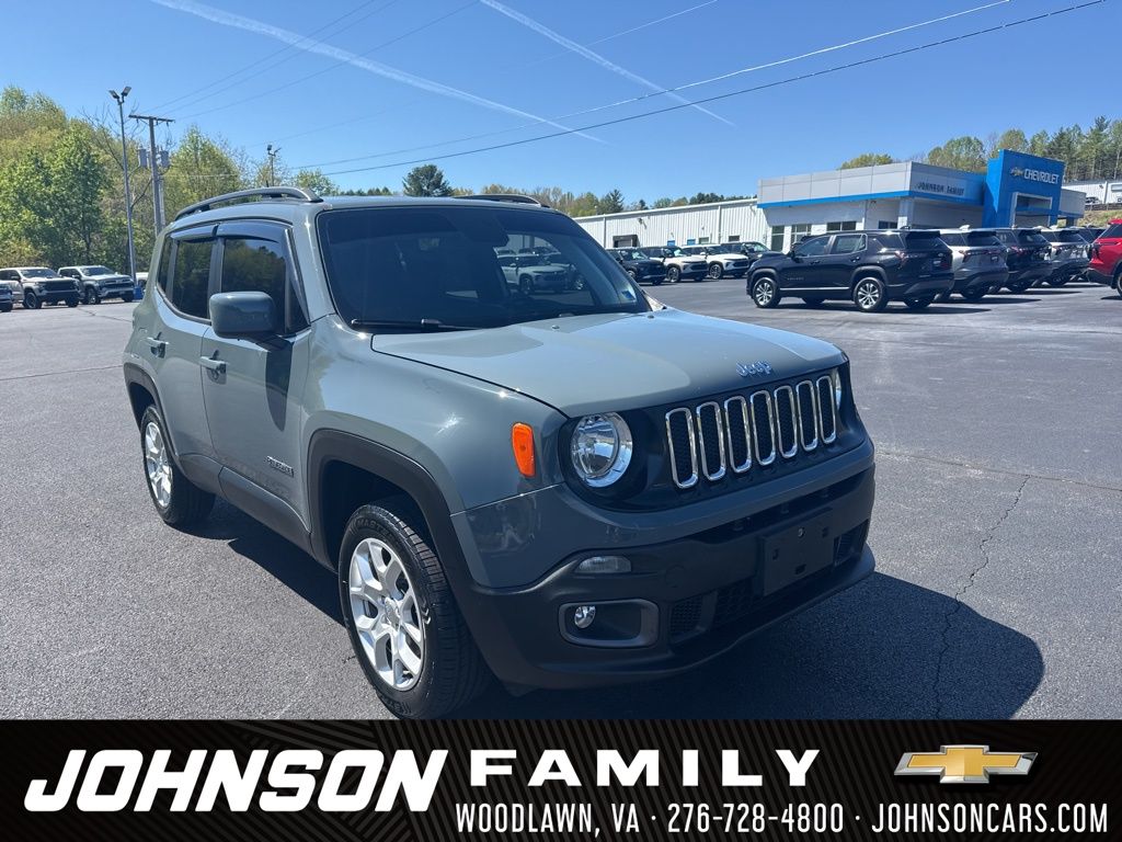 Anvil 2018 Jeep Renegade Latitude 4WD SUV / Crossover Four-Wheel Drive 9-Speed Automatic