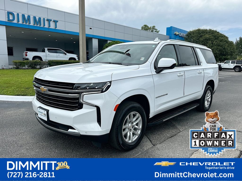 Summit White 2024 Chevrolet Suburban SUV / Crossover Four-Wheel Drive