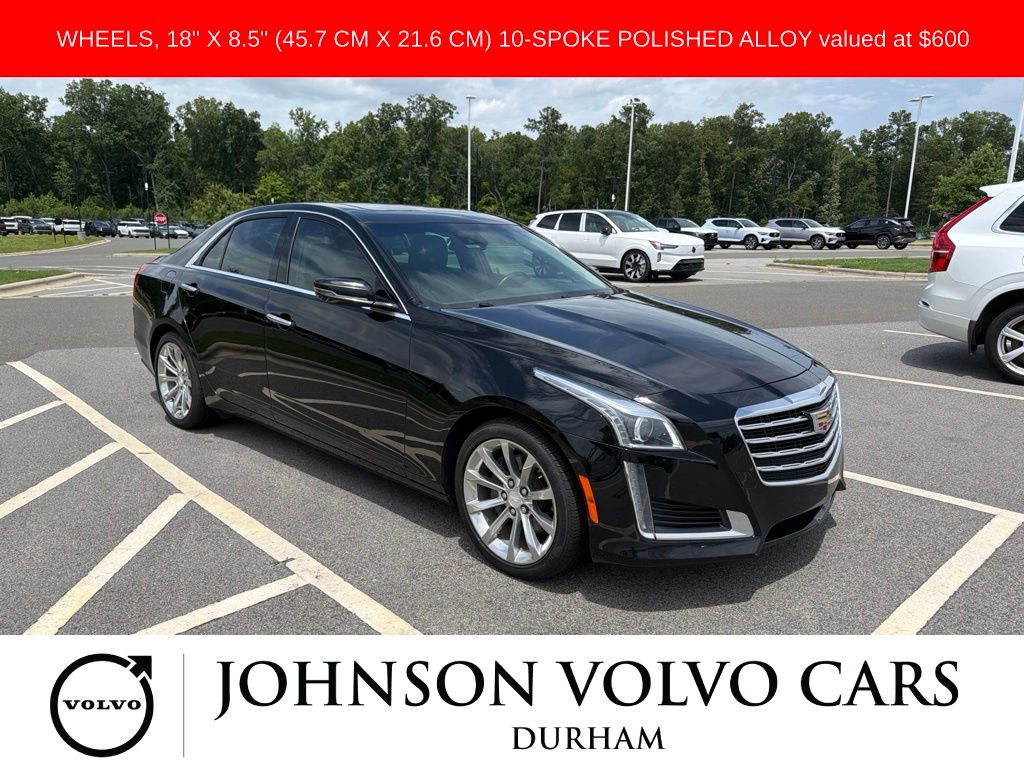 Black Raven 2019 Cadillac CTS Sedan Rear-Wheel Drive 8-Speed Automatic