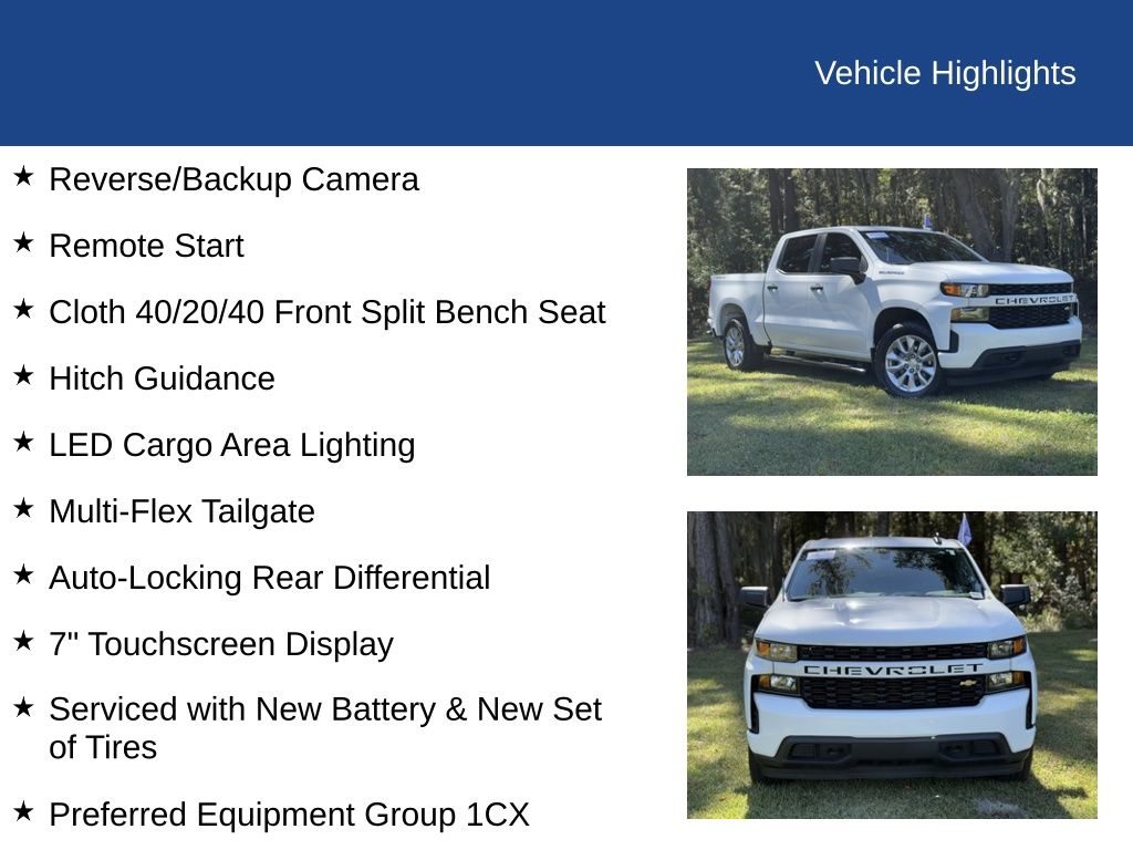 2022 Chevrolet Silverado 1500 LTD Custom