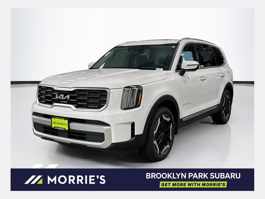 Glacial White Pearl 2024 Kia Telluride SUV / Crossover All-Wheel Drive 8-Speed Automatic