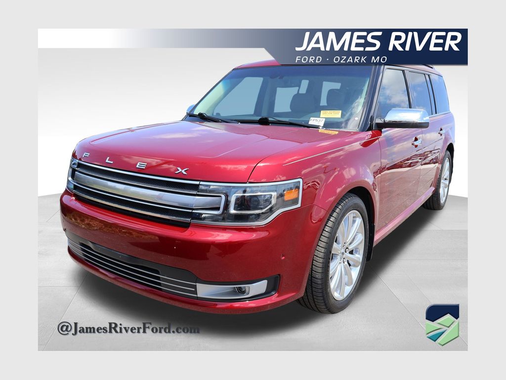 Ruby Red 2019 Ford Flex SUV / Crossover All-Wheel Drive 6-Speed Automatic