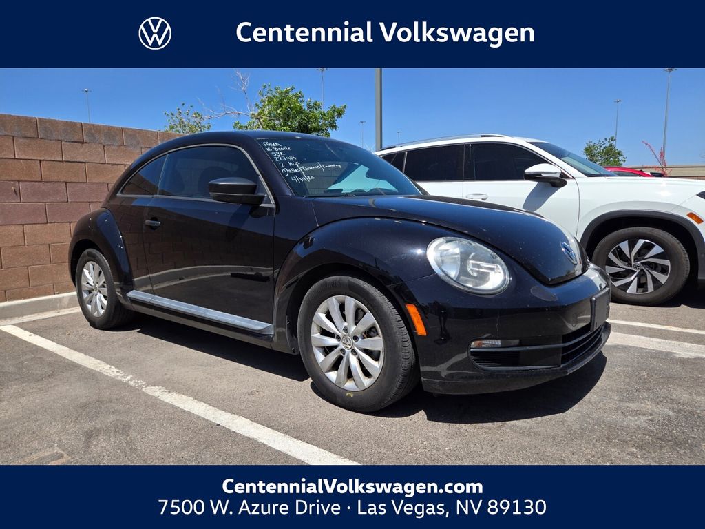 Deep Black Pearl 2016 Volkswagen Beetle Classic Hatchback Front-Wheel Drive 6-Speed Automatic