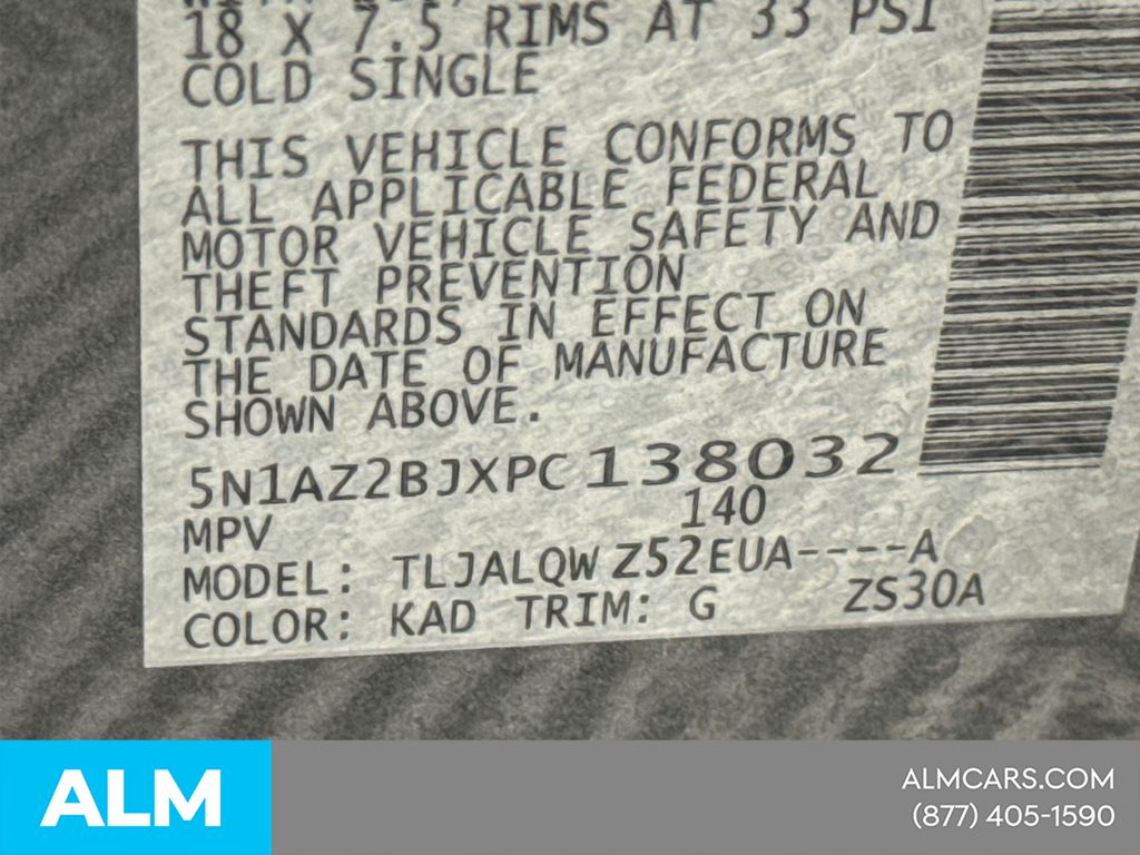 Used 2023 Gray Nissan SV image 35