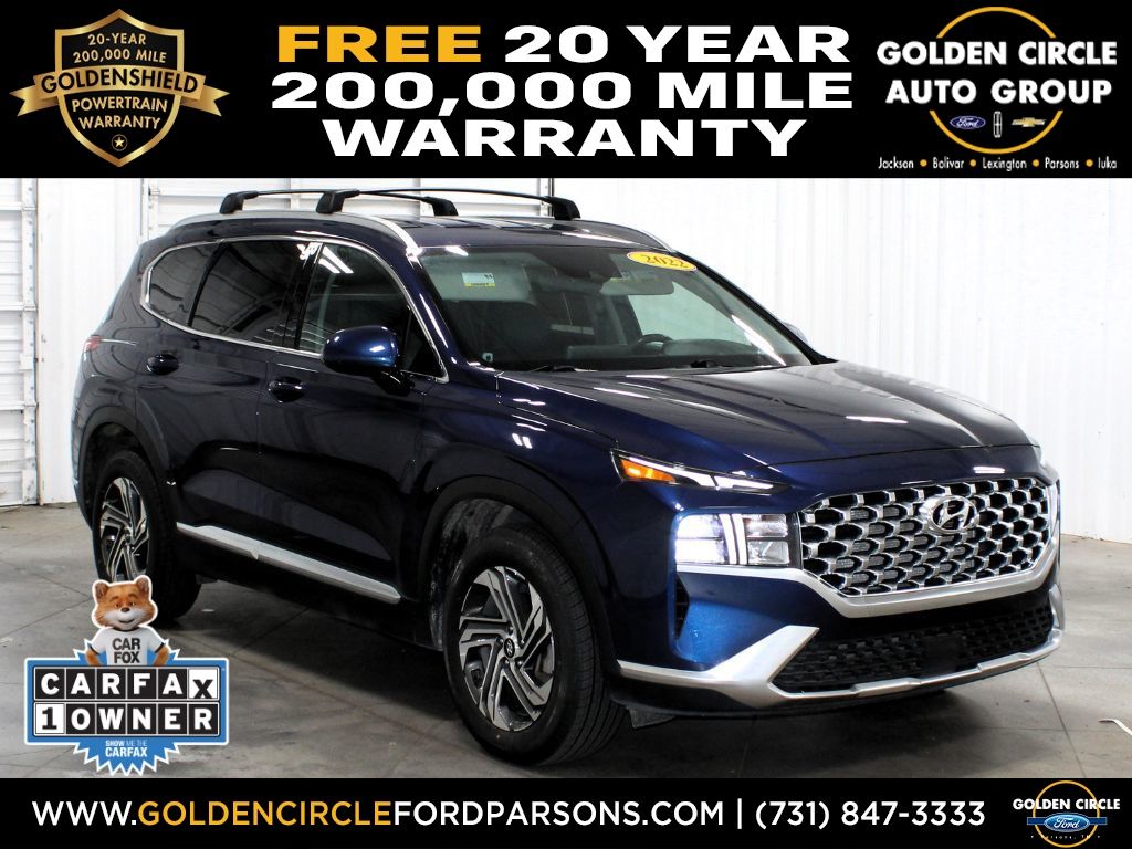 Blue (Stormy Sea) 2022 Hyundai Santa Fe SUV / Crossover Front-Wheel Drive 8-Speed Automatic