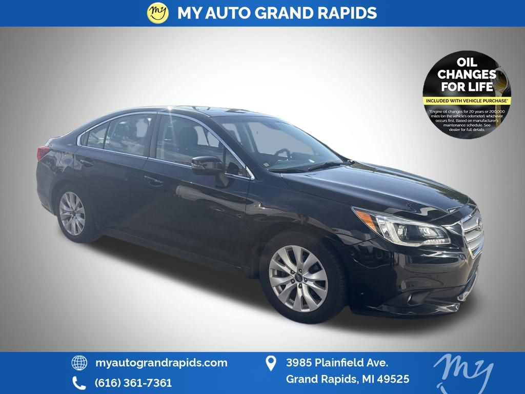Crystal Black Silica 2017 Subaru Legacy Sedan All-Wheel Drive Continuously Variable Transmission