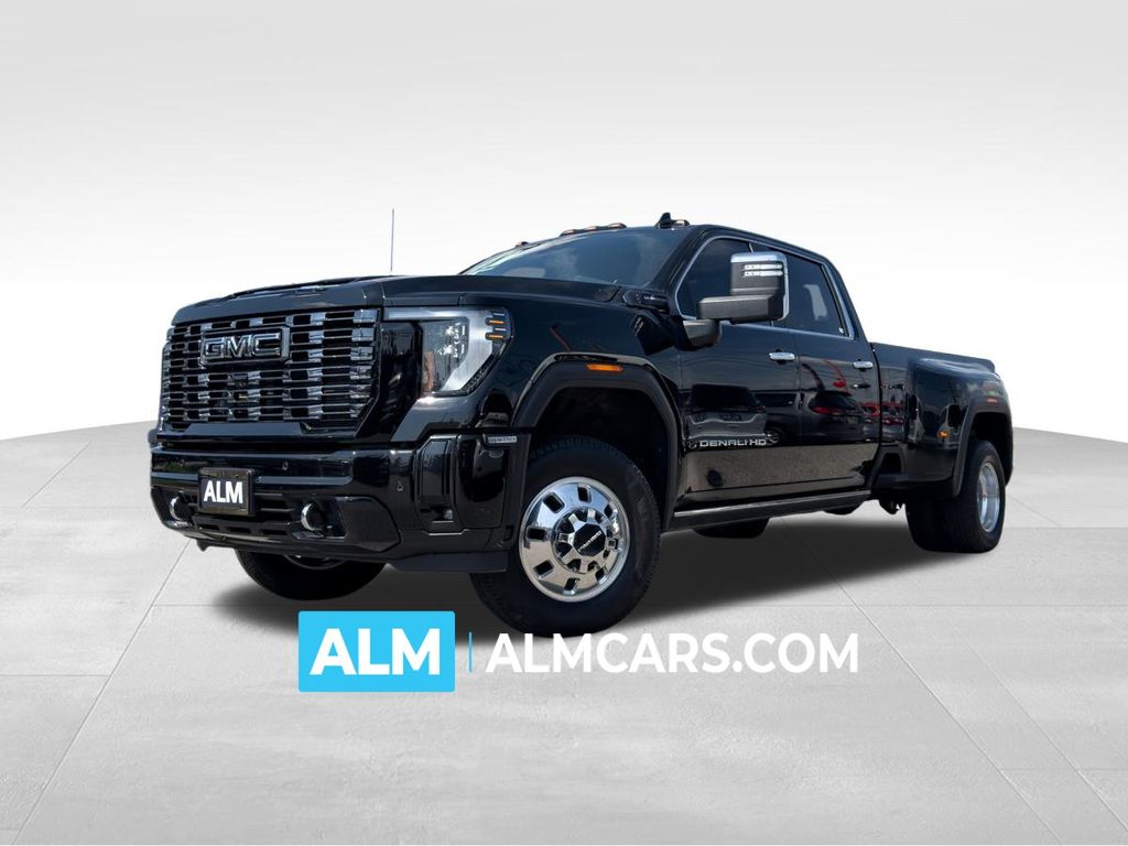 Onyx Black 2025 GMC Sierra 3500HD Pickup Truck Four-Wheel Drive Automatic