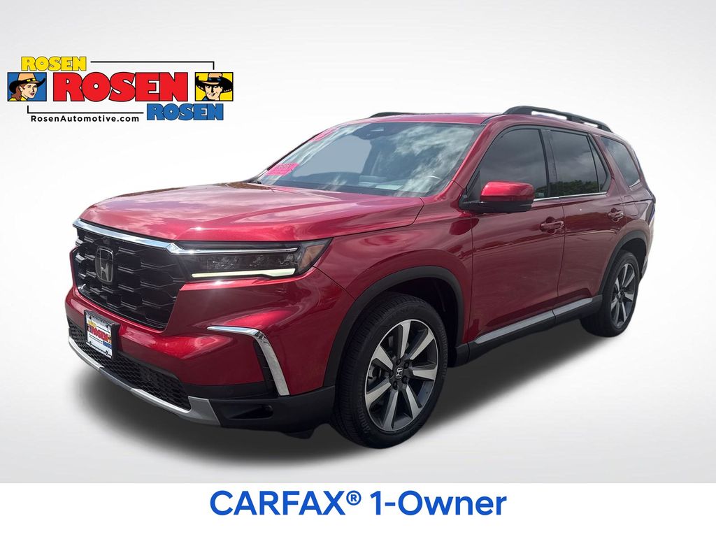 Radiant Red Metallic II 2023 Honda Pilot SUV / Crossover All-Wheel Drive Automatic